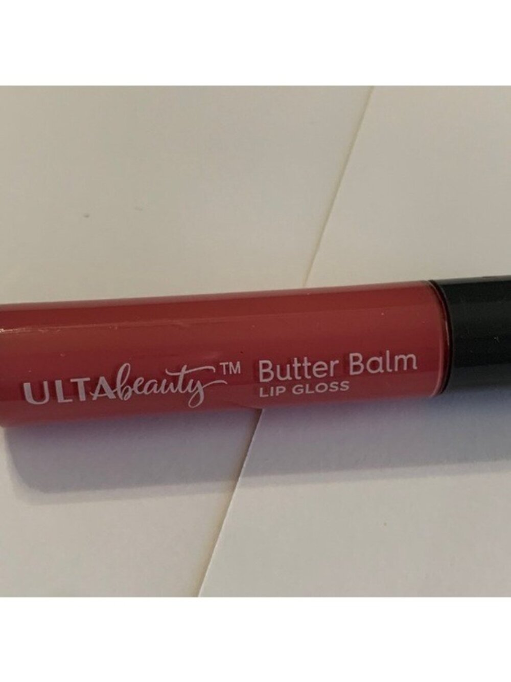 Ulta Beauty Butter Balm Lip Gloss Thumbelina (Coral Pink) deluxe travel size New